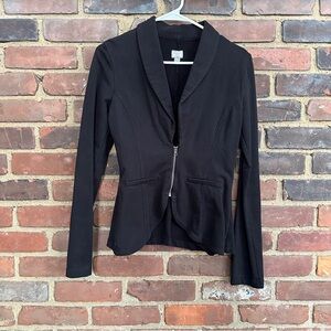 Converse jacket zip cotton stretch fun -32 chest / 24” long
